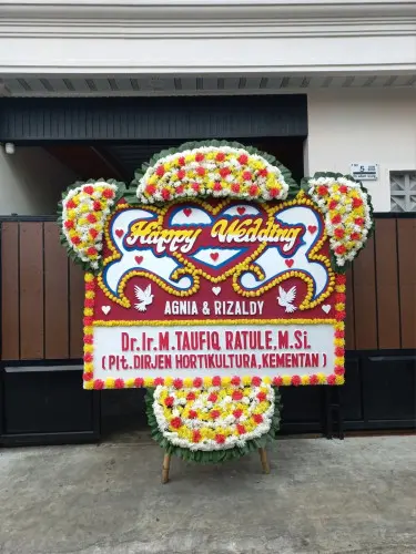 Papan Bunga Pernikahan cibiru