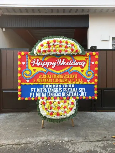 Papan Bunga Pernikahan cibiru