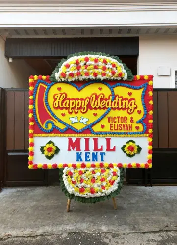 Papan Bunga Pernikahan cibiru