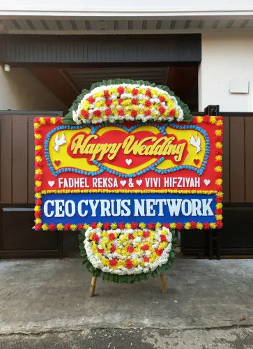 Papan Bunga Pernikahan cibiru