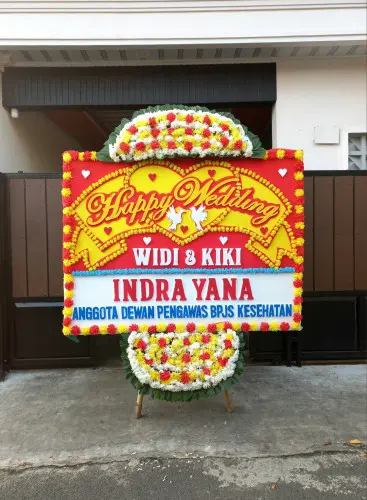 Papan Bunga Pernikahan cibiru